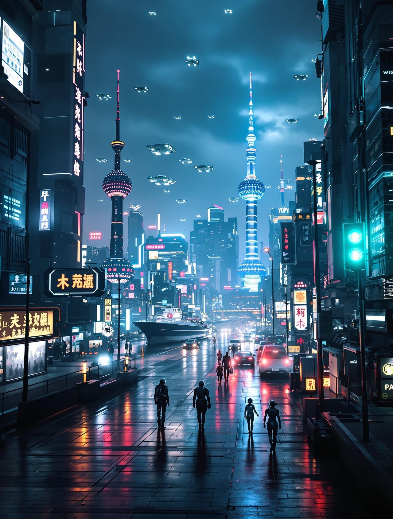 未来都市 - 科幻电影海报 - 91电影高清作品
