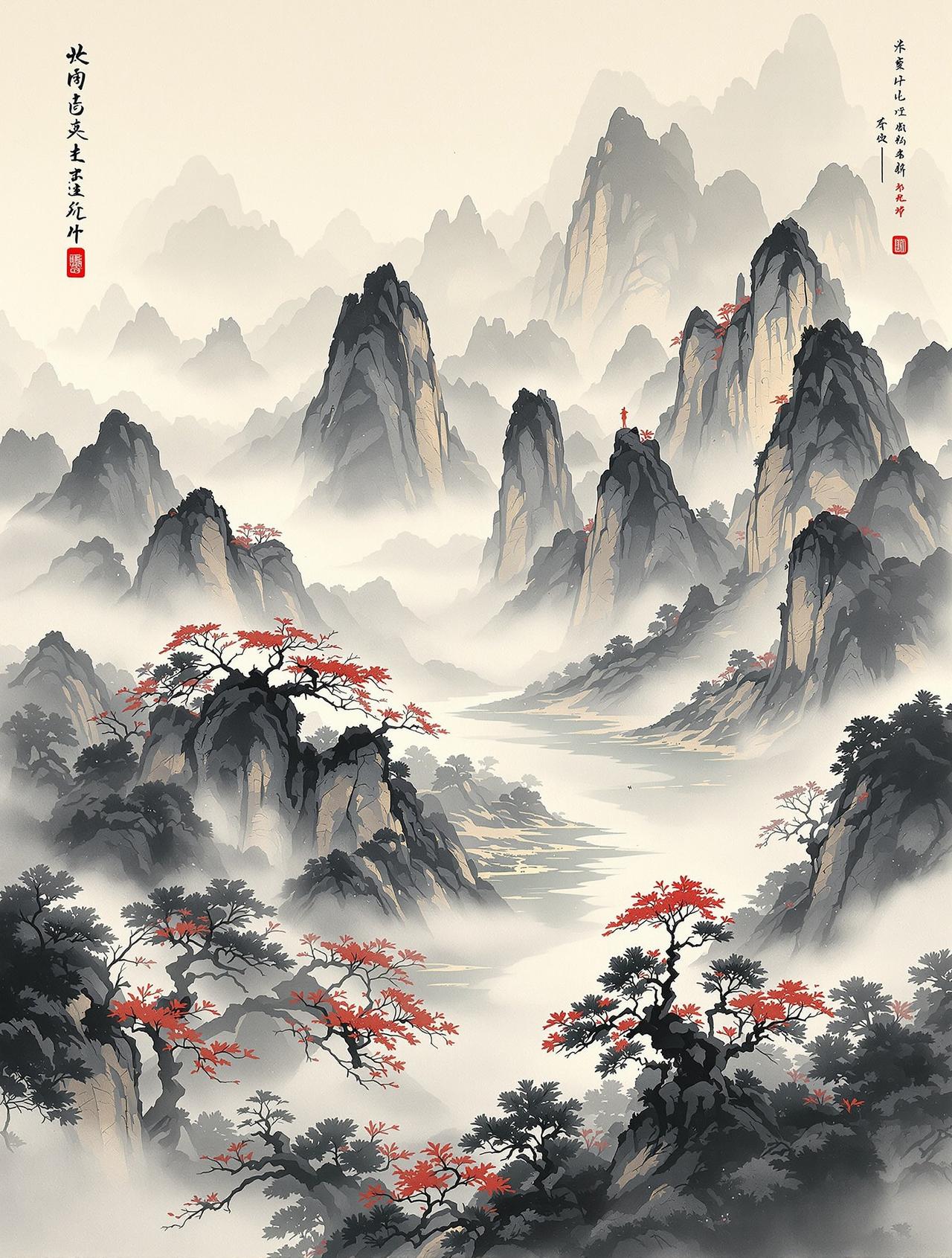 水墨丹青海报 - 91电影高清纪录片